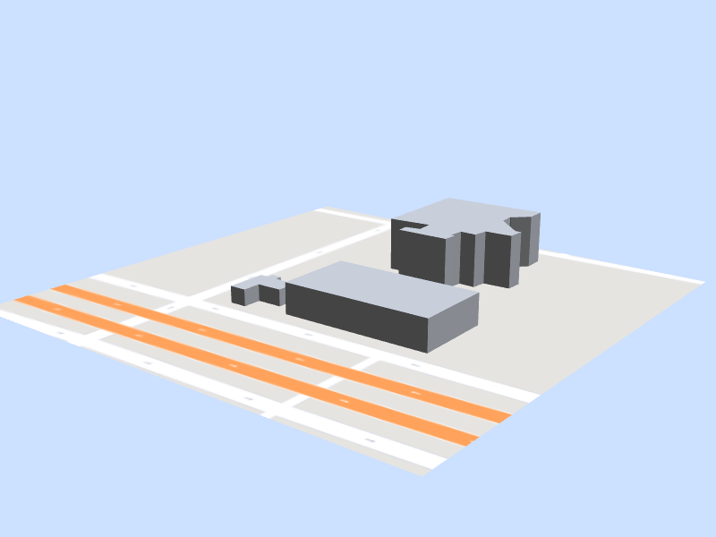 Scale architectural model of All About Miami