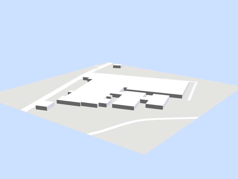 Scale architectural model of Escape Room Rhode Island