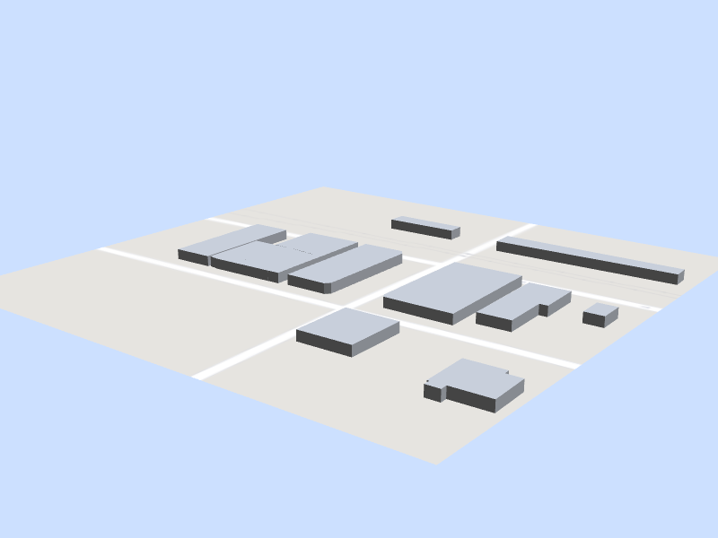 Scale architectural model of Flummox'D Escape Rooms