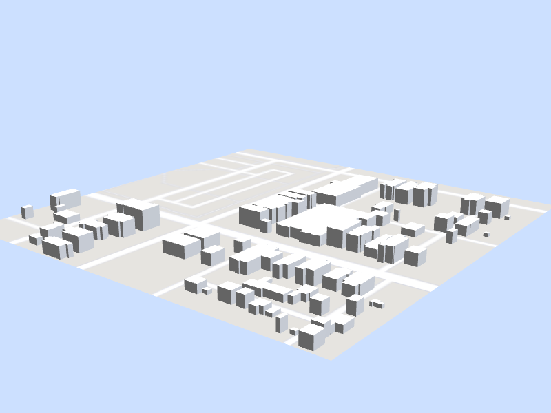 Scale architectural model of ROOM 5280 - Denver Live Escape Games