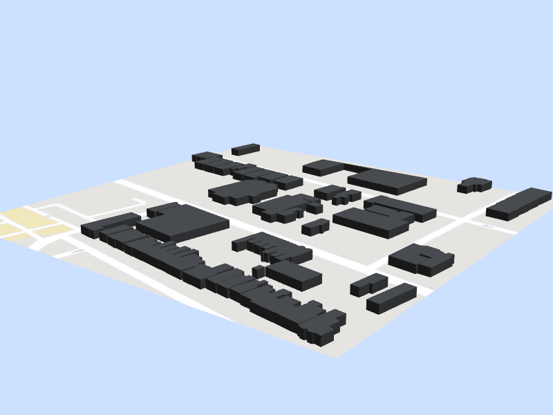 Scale architectural model of The Jewish Museum of New Jersey