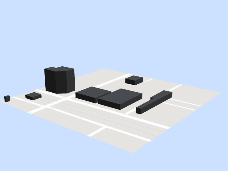 Scale architectural model of Tourveyor, Inc