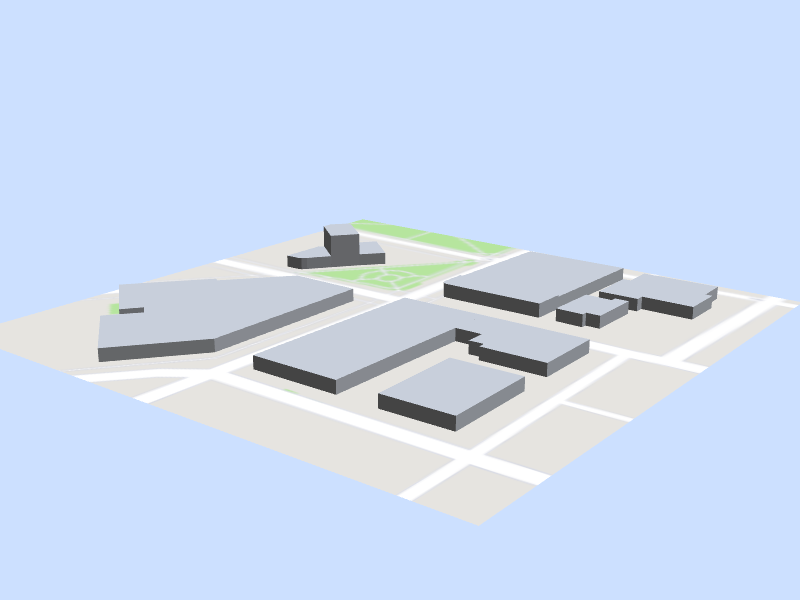 Scale architectural model of Urban Institute for Contemporary Arts (UICA)